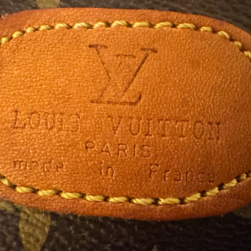 Louis Vuitton Brown and Tan Monogram Briefcase